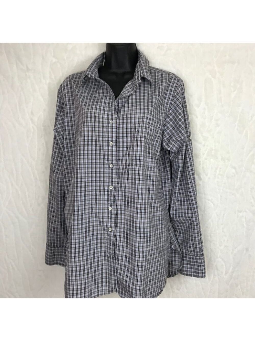 RAG &  bone Button Down Plaid Shirt Size 8
